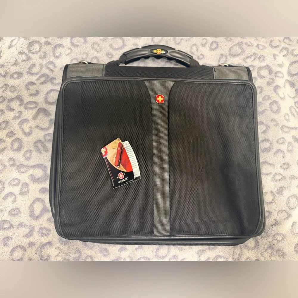 SwissGear Black and Gray Briefcase